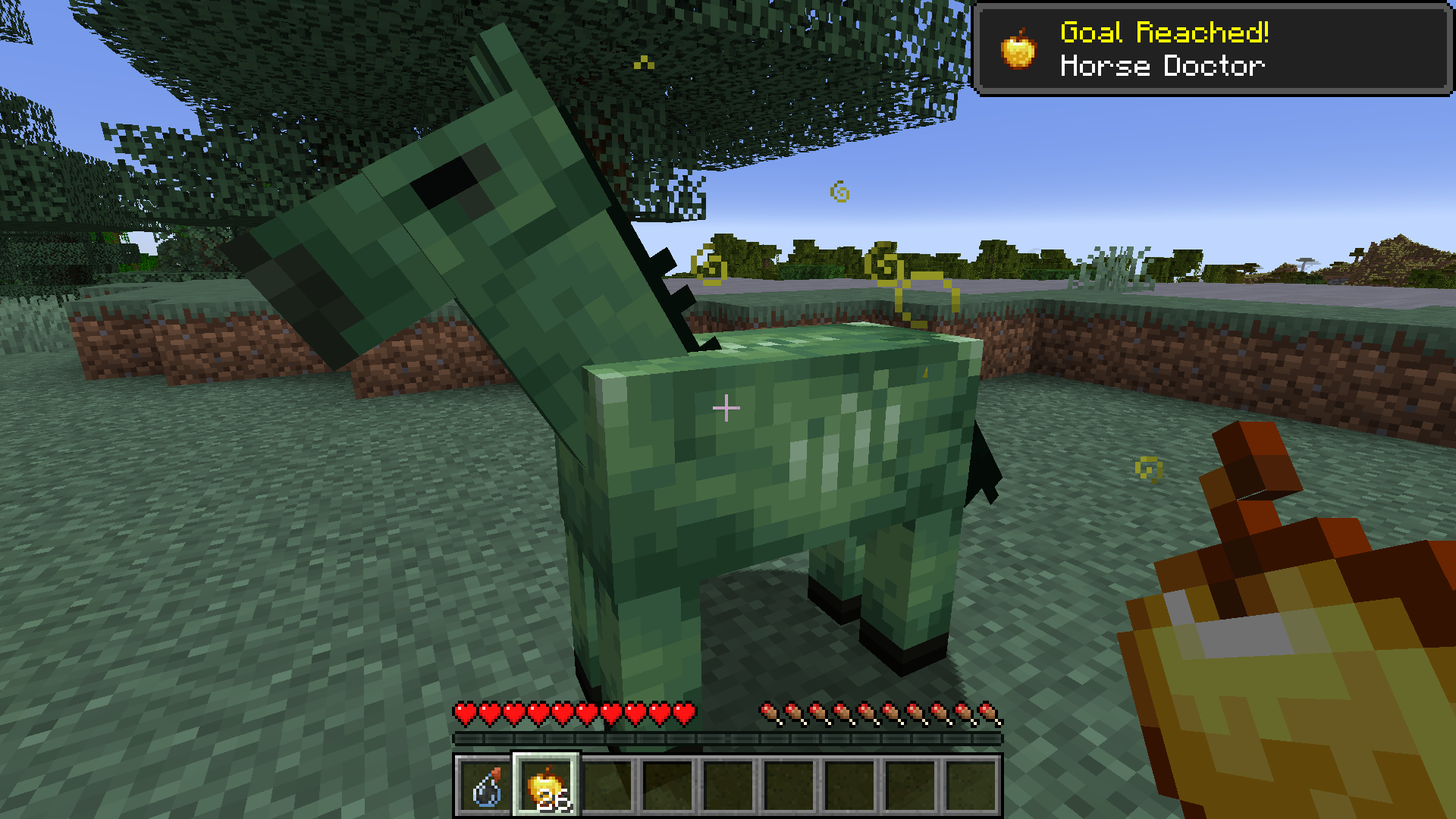 Curing a Zombie Horse