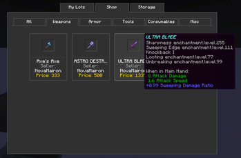 Advanced NBT Support & Weapon Category