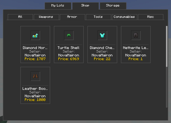 Dedicated Armor Category