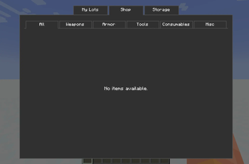 Global Marketplace: browse and buy items from other players in a