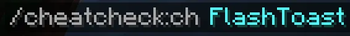 command to check (can use only /ch ~name~)