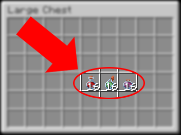 Stackable potions