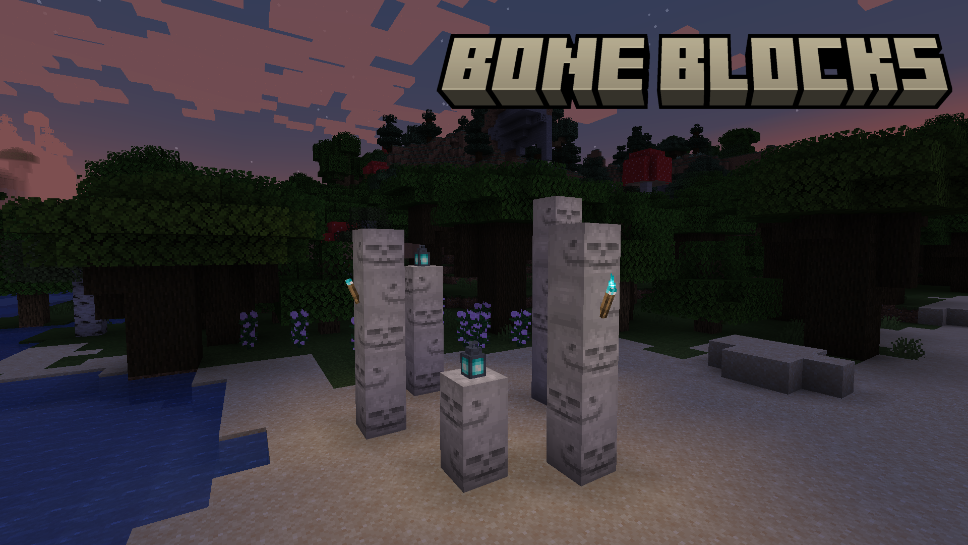 Bone Blocks - Minecraft Mod