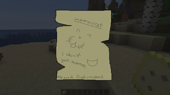 Ancient Note Screen