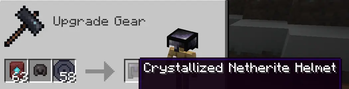 Netherite but crystallized