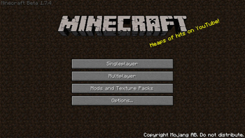 Classic title screen