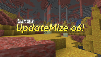 Luna's UpdateMize o6! banner