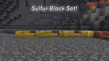 Sulfur Block Set!
