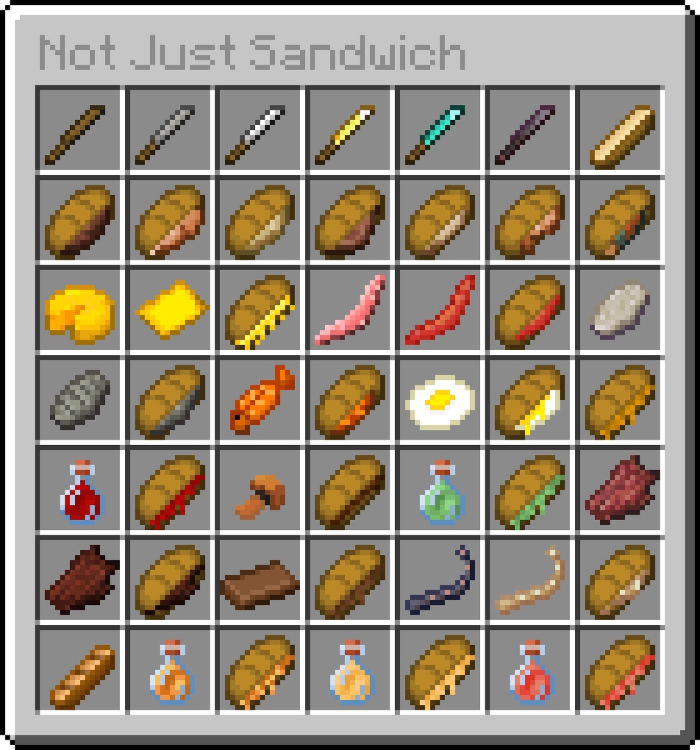 Not just sandwich gallery