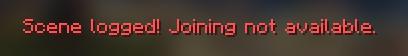 /session Lock Message 