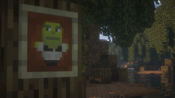 Shrek Totem Item Frame