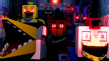  FNAF Movie Minecraft Animation! (Five Night's at Freddy's) 