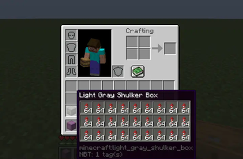 Colored Shulker Box Tooltip (light gray)