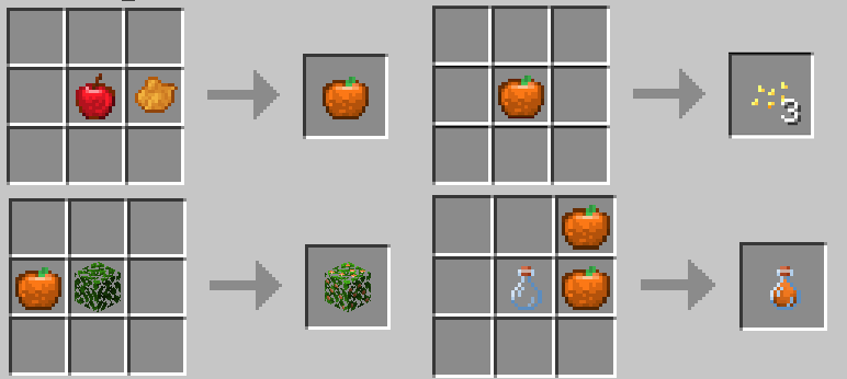 Crafting Recipes