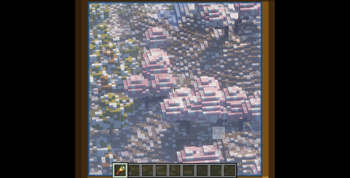 Snowy Autumnal Forest in Spyglass (+Voxy)
