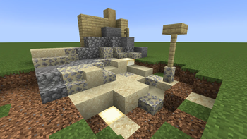 sandy cobblestone showcase