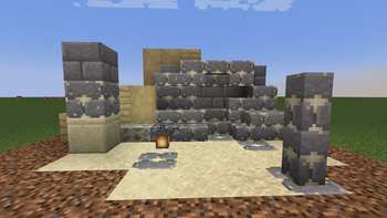 sandy stone bricks showcase