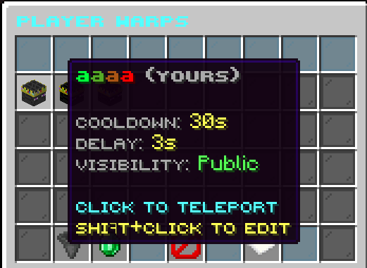 player warps example