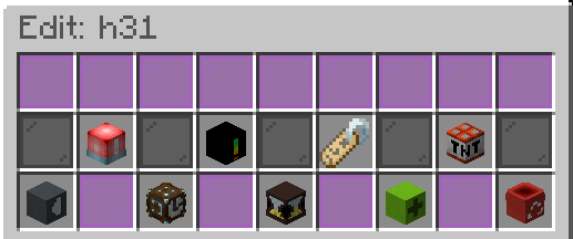 warp edit menu