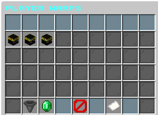 player warps menu