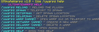 ingame commands