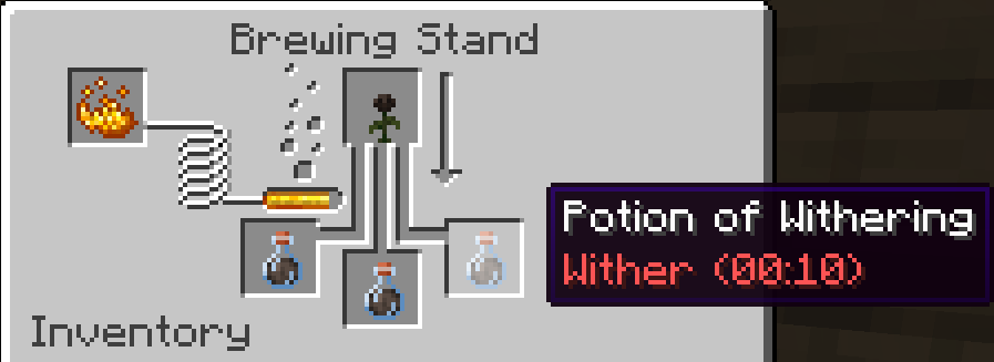 Potion of Withering Recipe