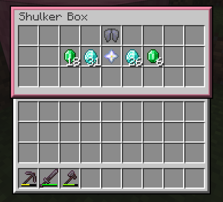 Pink Shulker Box GUI