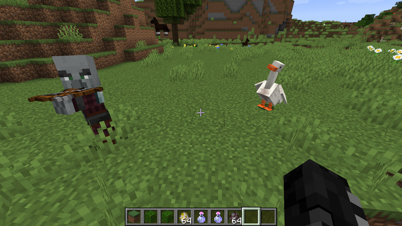 Intimidating Geese