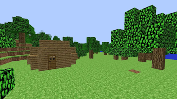 A House and Landscape in the Alpha Dimension