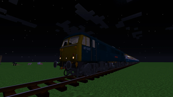 87022 In BR Blue