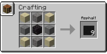 How to craft asphalt