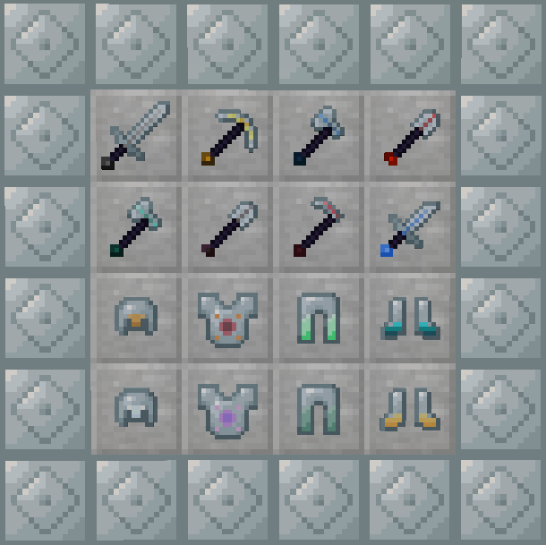 Crystallite Tools and Armor