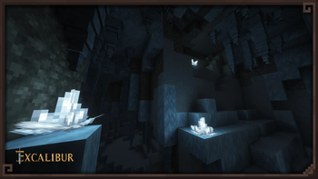 Explore The Frosted Caves