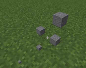 Different sizes of subgrid