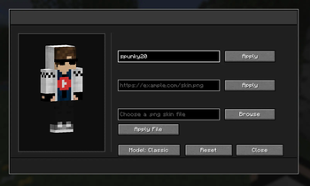 Skin Changer GUI (keybind H)