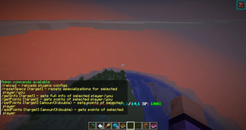 Admin commands