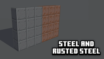 Steel and Rusted Steel