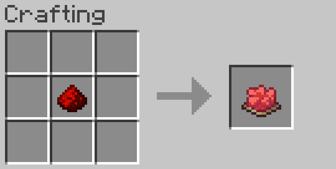 Red dye crafting recipe
