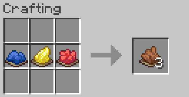 Brown dye crafting recipe