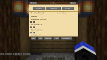 Materials Page