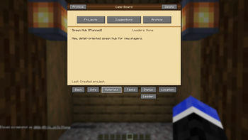 Info Screen
