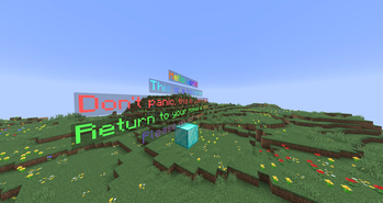 Hologram as a fixed billboard