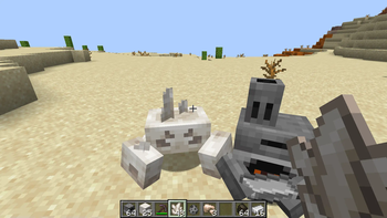 Quartz Crab and Furnace Golem