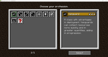 skills selection
