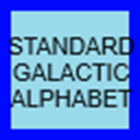 Standard Galactic Alphabet