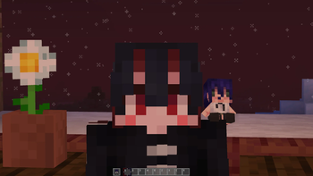 Reze on you're shoulder (off hand)