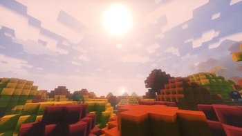 Dappled Forest with shader pack
