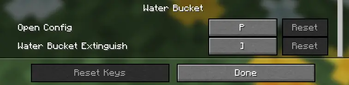 Keybind Screen