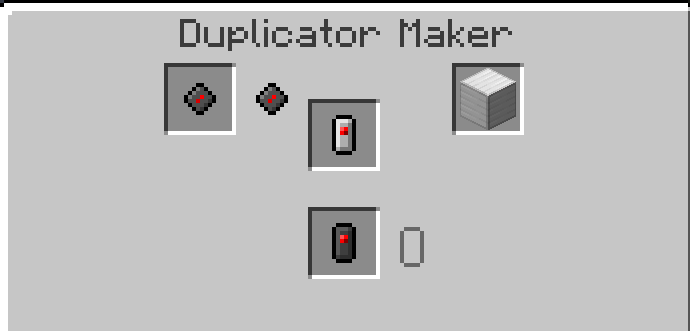 Iron Item Duplicator