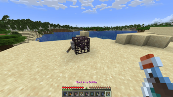 Redstone locked spawner